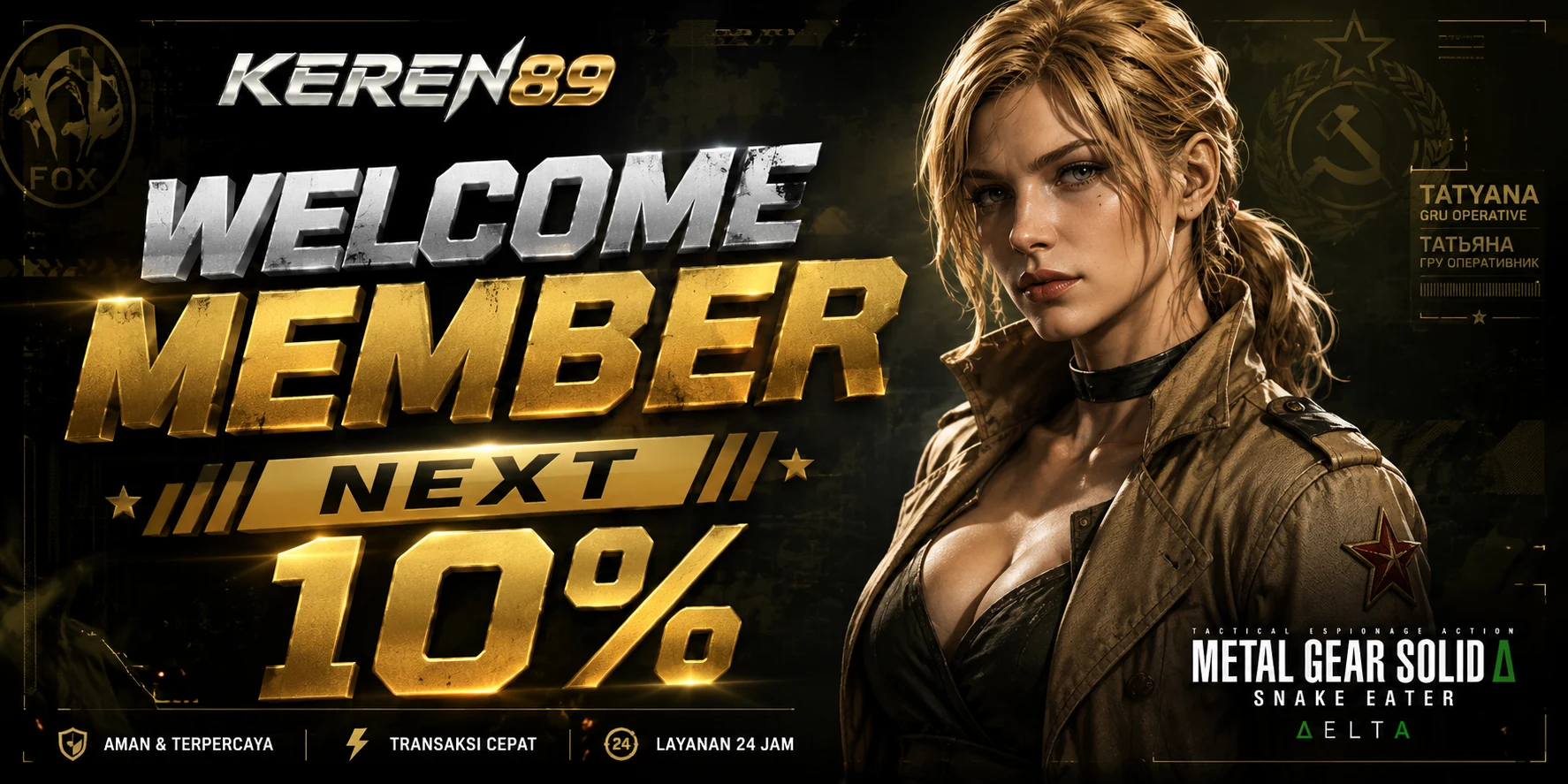 KEREN89 Welcome Member Next 10 Persen